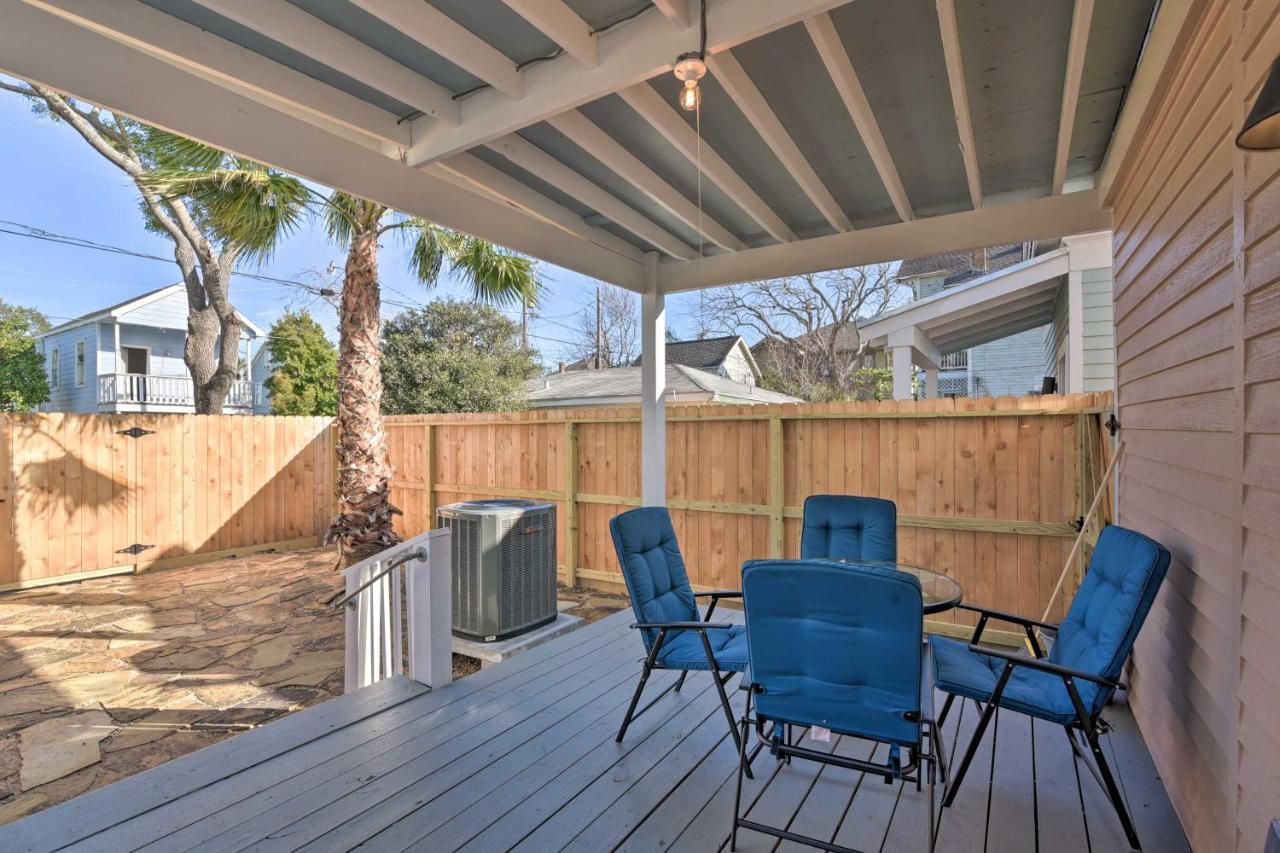 Bright Galveston Cottage Close To Beach And Strand Extérieur photo