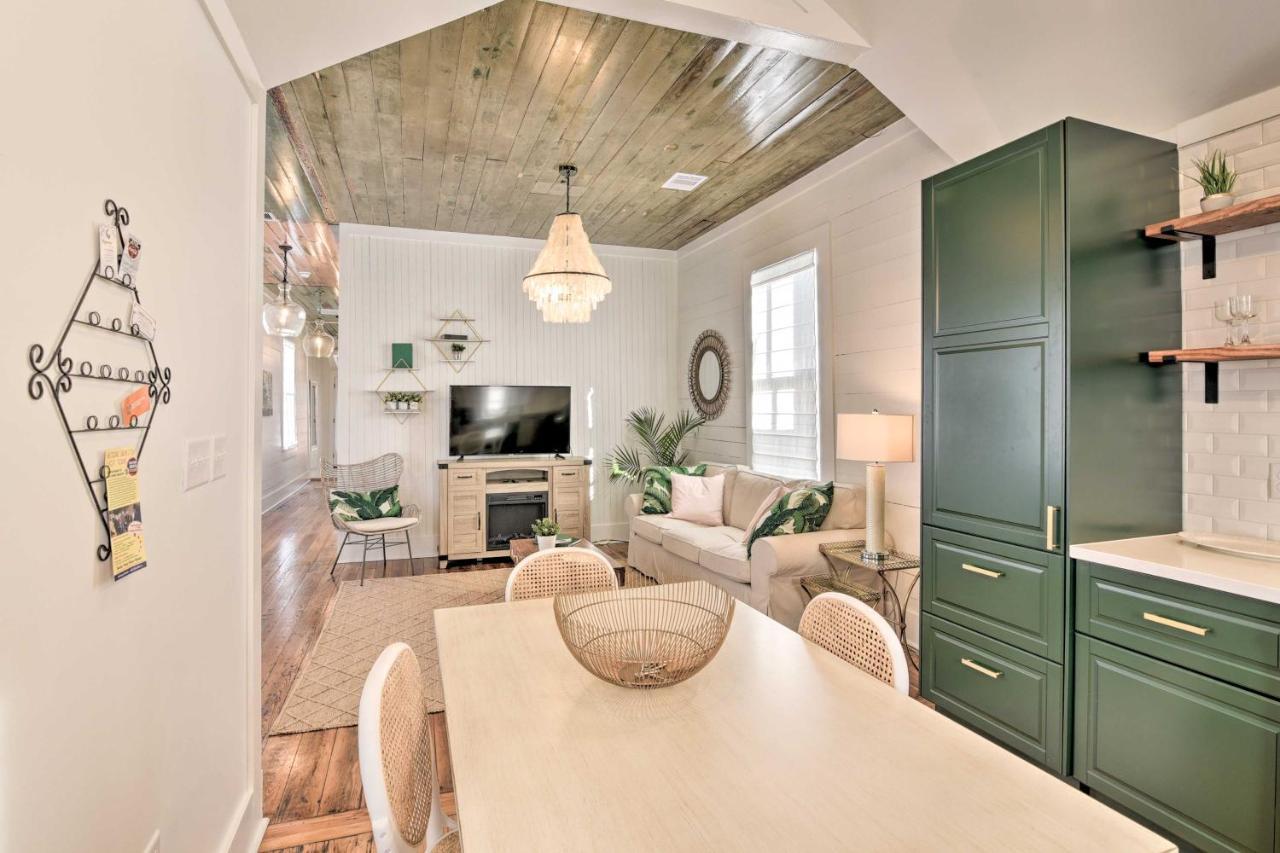 Bright Galveston Cottage Close To Beach And Strand Extérieur photo