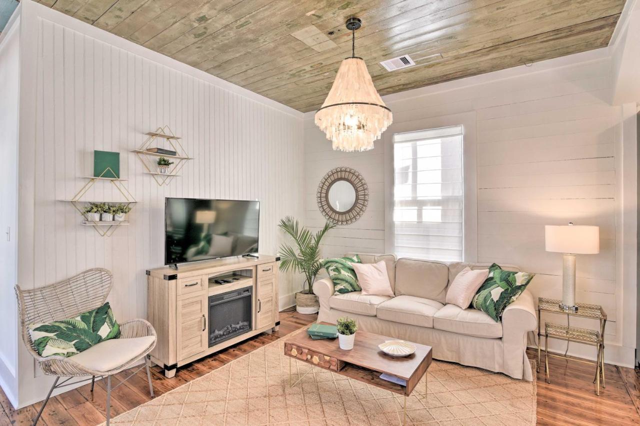 Bright Galveston Cottage Close To Beach And Strand Extérieur photo